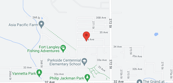 map of 27046 34A AVENUE